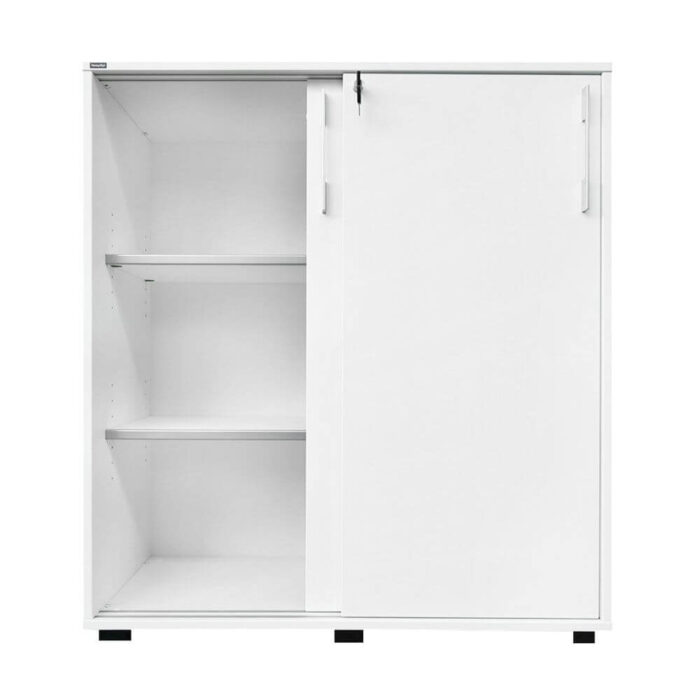 Highboard NOWY STYL, 3 Ordnerhöhen, 100 cm breit – Bild 2