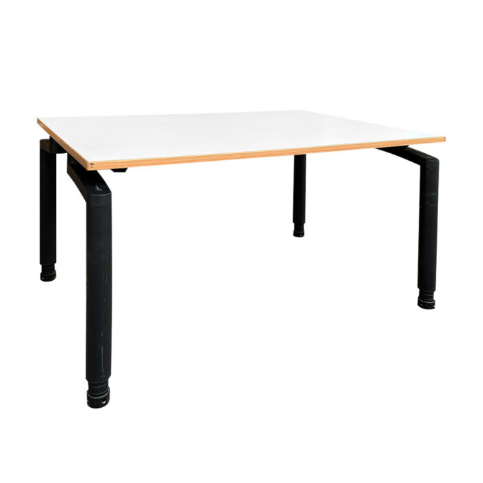 Schreibtisch Haworth, lichtgrau, 120 cm breit