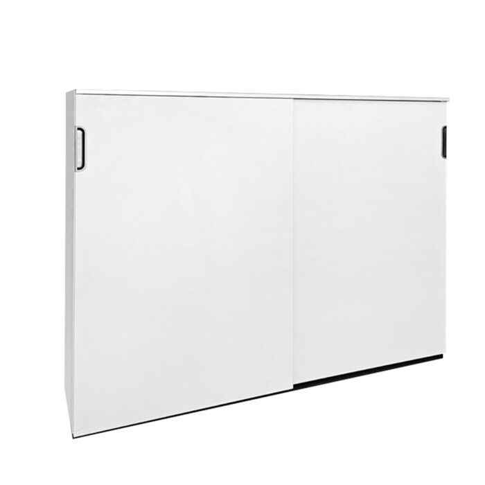 Aktenhighboard IKEA 'Galant', 3 Ordnerhöhen, 160 cm, weiß