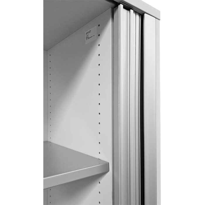 Aktenhighboard von Haworth, 3 Ordnerhöhen, 120 cm breit, weiß – Bild 3