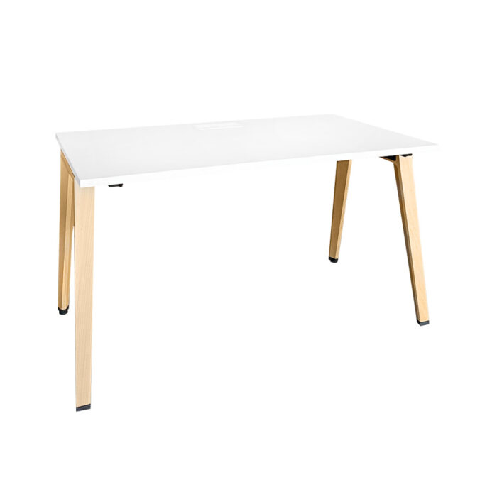 Schreibtisch Steelcase 'B-Free', 160 x 80 cm, weiß
