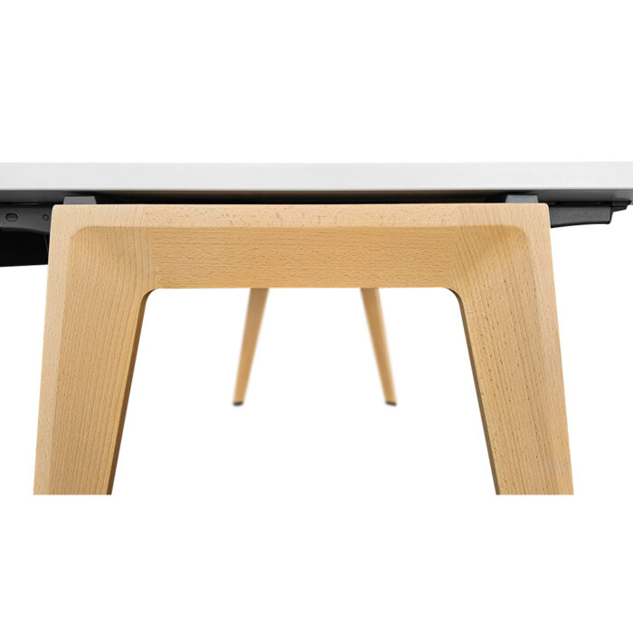 Schreibtisch Steelcase 'B-Free', 160 x 80 cm, weiß – Bild 2