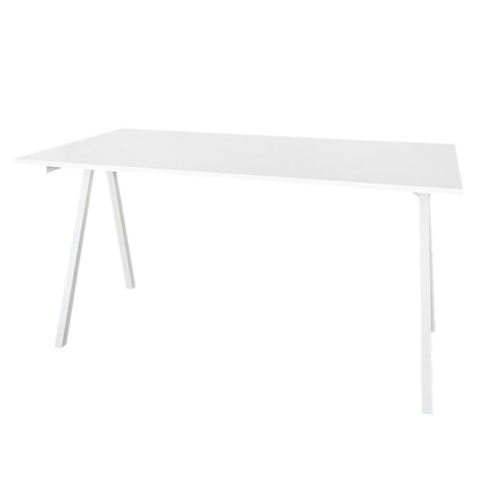 Schreibtisch IKEA 'Trotten', 160 x 80 cm, weiß