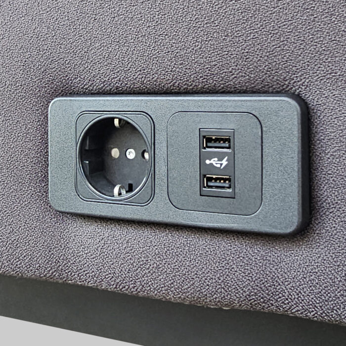 gebrauchtes 3- Sitzer Lounge Sofa von fm, Modell Calesita DIALOG 5