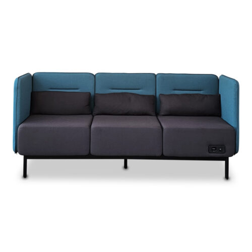 gebrauchtes 3- Sitzer Lounge Sofa von fm, Modell Calesita DIALOG