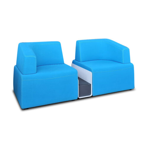 Büro-Sitzgarnitur der Marke Steelcase, Modell B-Free