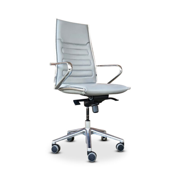 gebrauchter Leder Bürodrehstühle der Marke Sitland, Modell Classic 3
