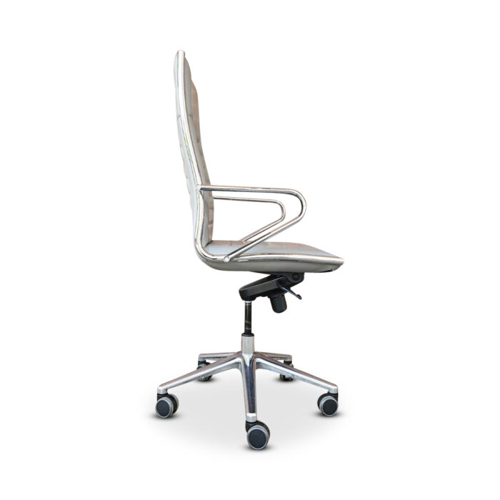gebrauchter Leder Bürodrehstühle der Marke Sitland, Modell Classic