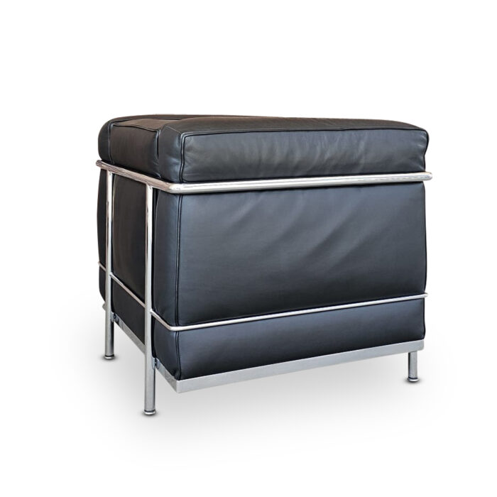 Leder Sessel von Cassina, Modell LC2 3