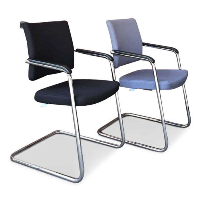 gebrauchte Freischwinger der Marke Rohde & Grahl oder auch Nowy Style, Modell Xpendo 2