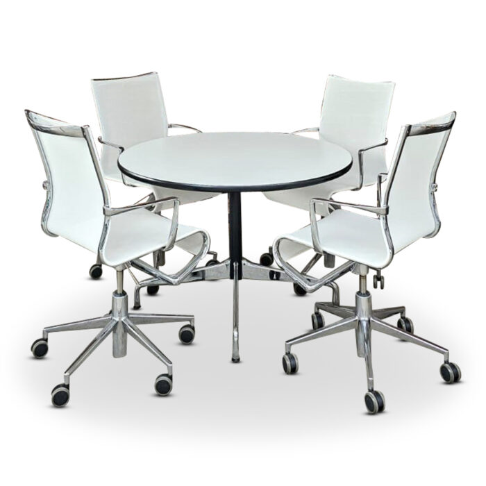 gebrauchter Konferenztisch der Marke Vitra, Modell Segmented