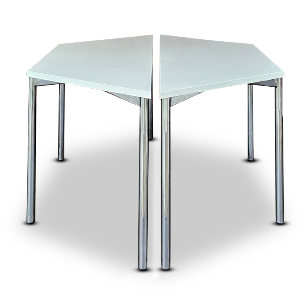 gebrauchte Trapez - Bürotische der Marke Brunner 2