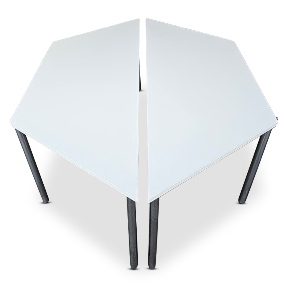 gebrauchte Trapez - Bürotische der Marke Brunner