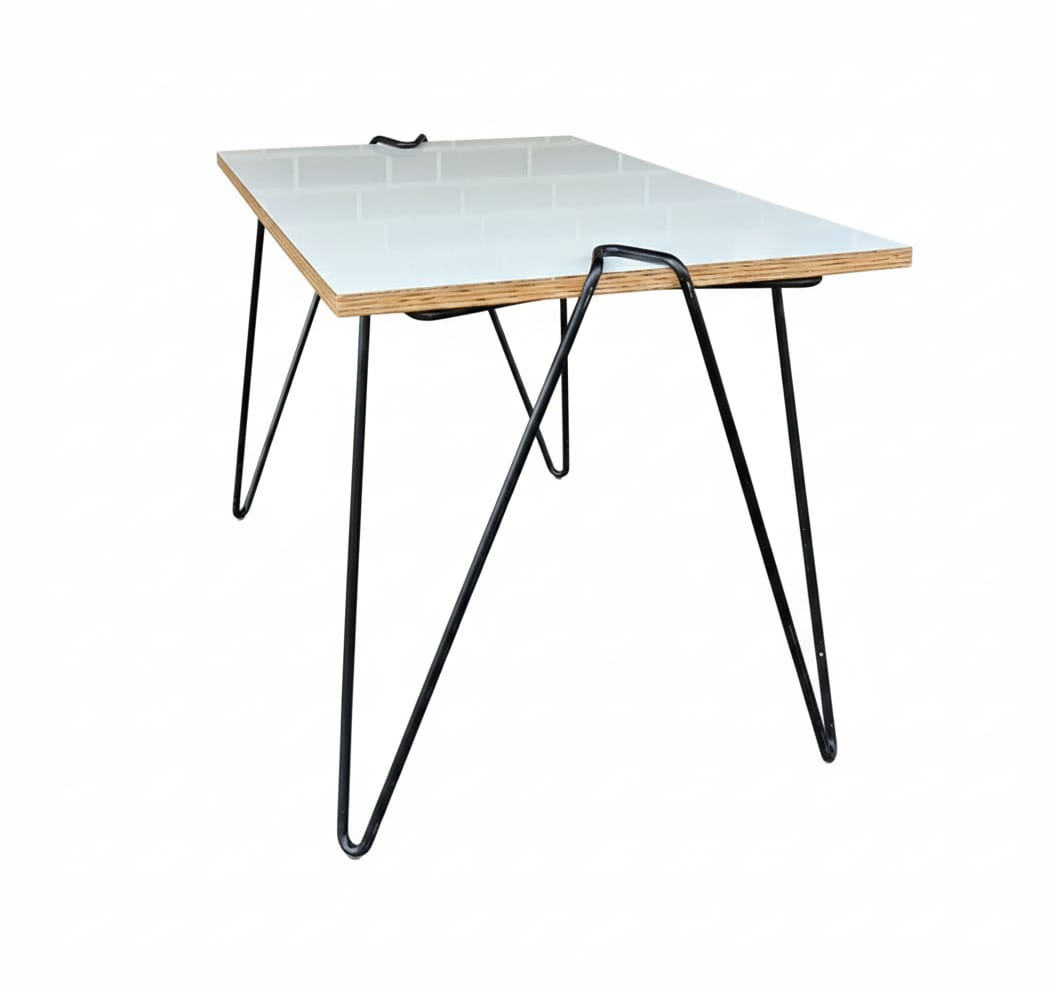 gebrauchte Paar Tischgestell Füße von Jakob Schenk, Modell Tick Large