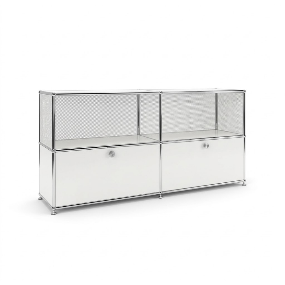 Gebrauchtes USM HALLER Regal mit Pflanzen-Bar