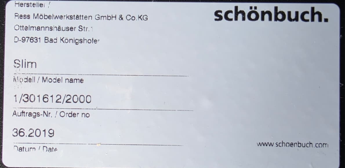 Gebrauchter SCHÖNBUCH Kleiderständer SLIM – Bild 3