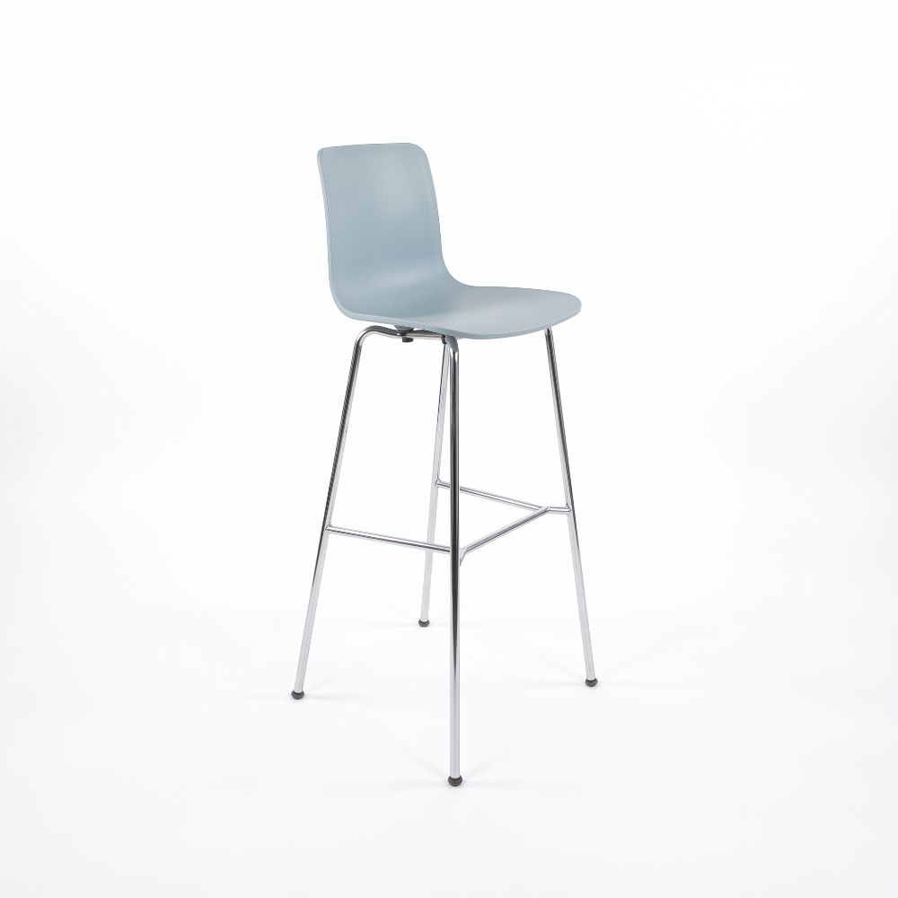 Gebrauchter Vitra Büro Steh - Konferenztisch & Vitra HAL Barhocker – Bild 3