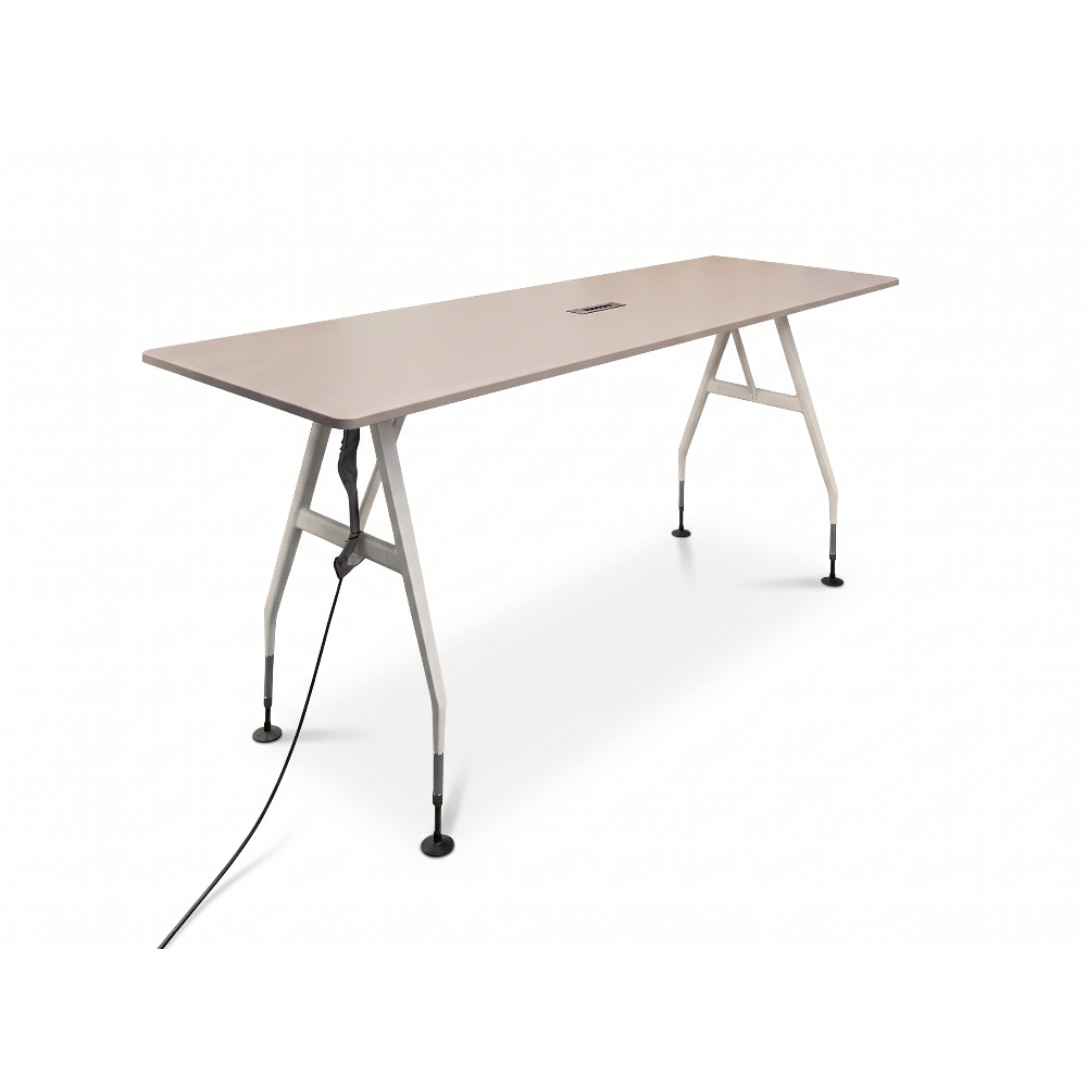 Gebrauchter Vitra Büro Steh - Konferenztisch & Vitra HAL Barhocker – Bild 2